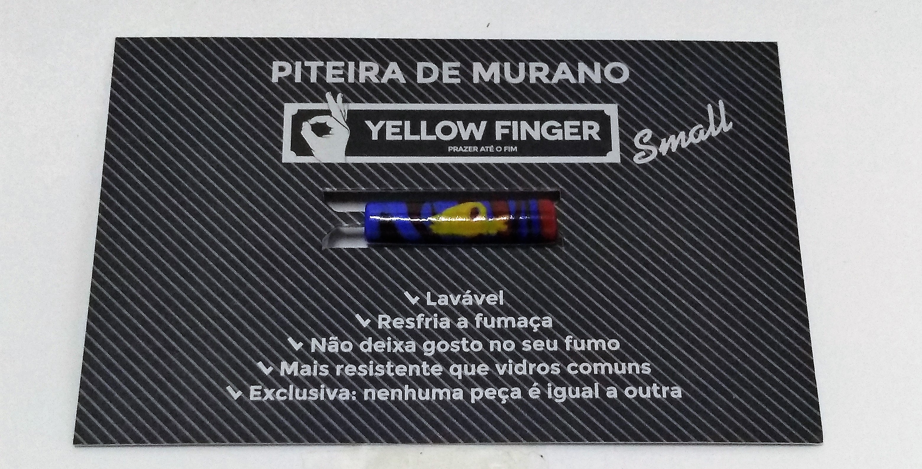 Piteira Yellow finger de Murano Small M01