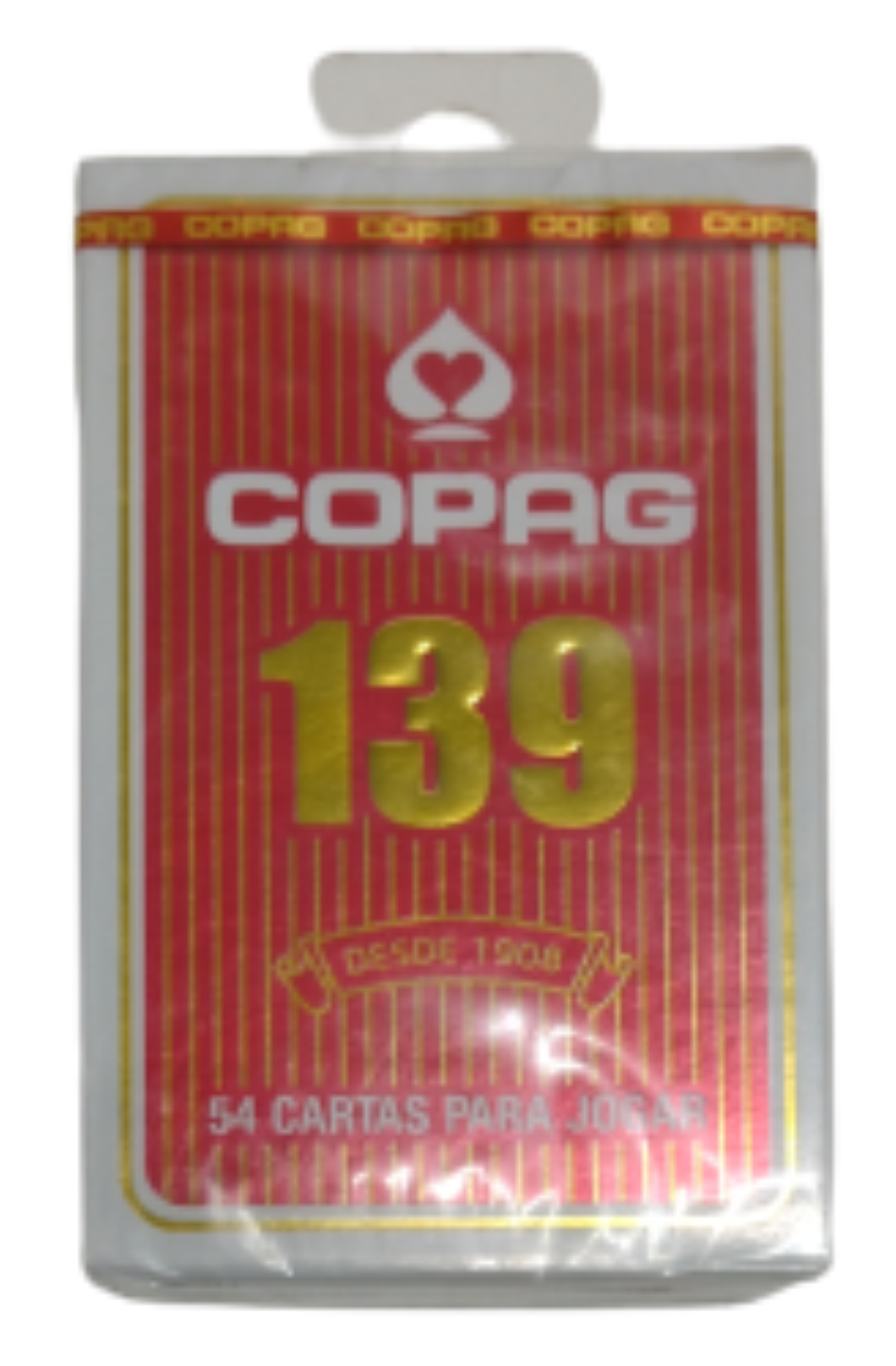 Baralho Copag 139 vermelho