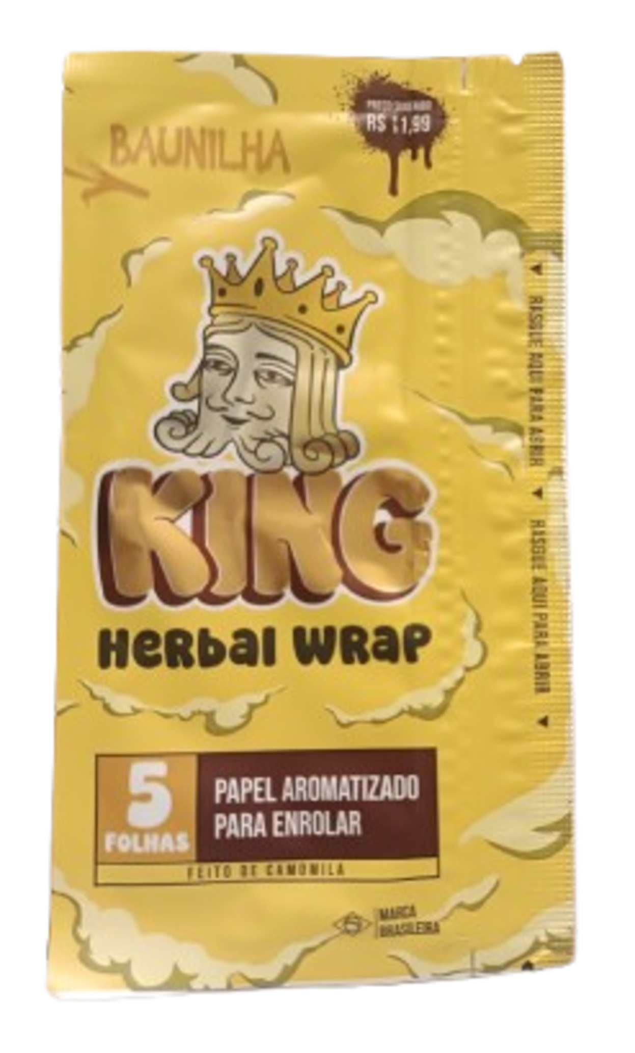 Papel Blunt King Blunt Baunilha