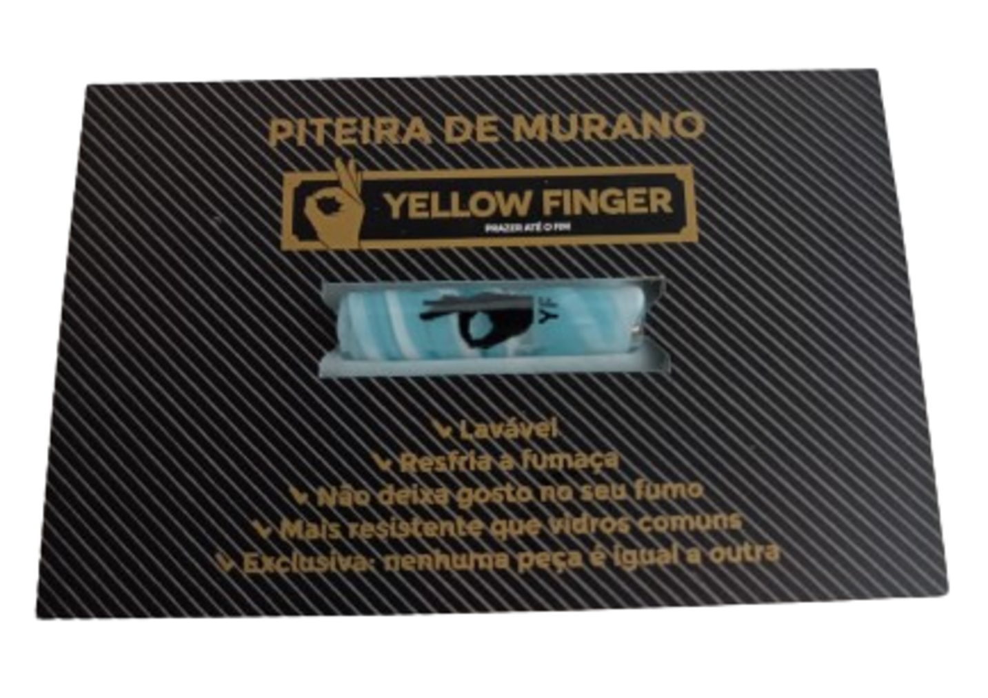 Piteira Yellow finger de Murano 14