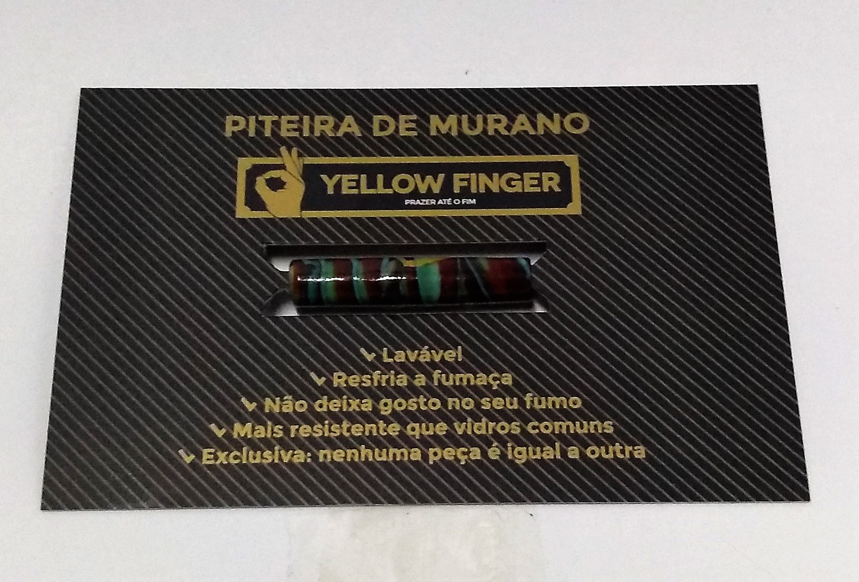 Piteira Yellow finger de Murano 10