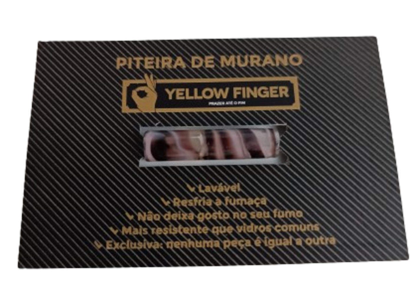 Piteira Yellow finger de Murano 12