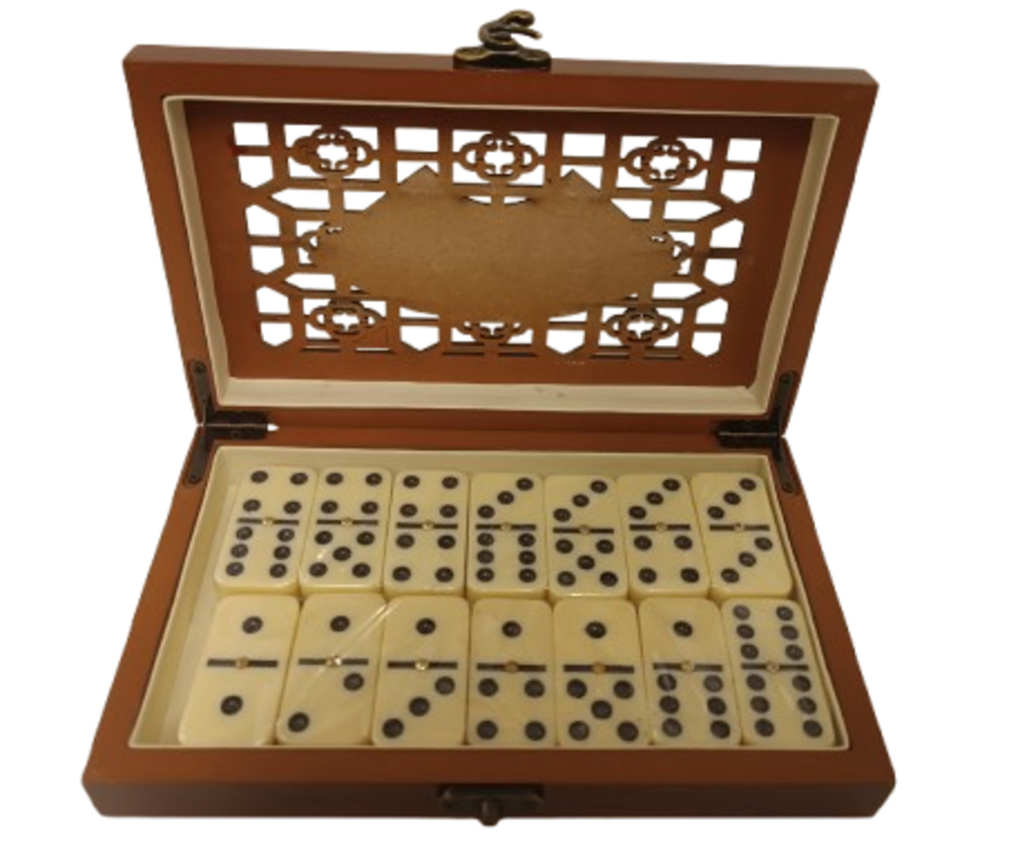Domino com Maleta de Madeira JYY8003