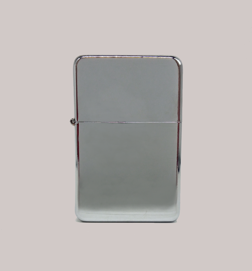 Tipo Zippo Cromado Liso